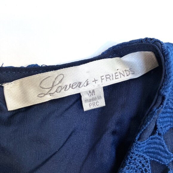 Lovers + Friends Navy lace Flowers Shift Dress ⚓️⛴💙✨ - Picture 5 of 8